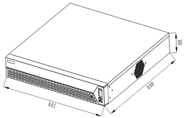مشخصات NVR8864E-I