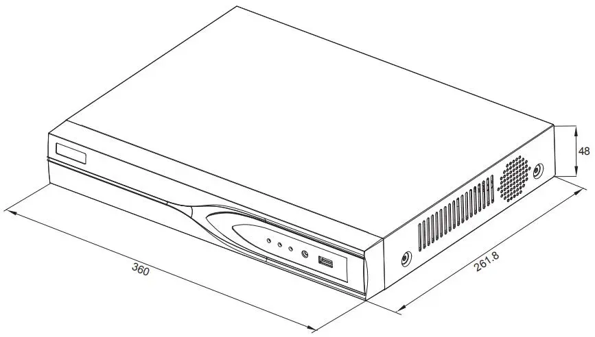 مشخصات VP-NVR8232E-I